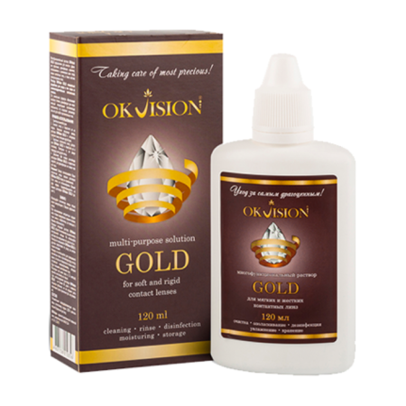 Раствор OKVision Gold, 120 мл
